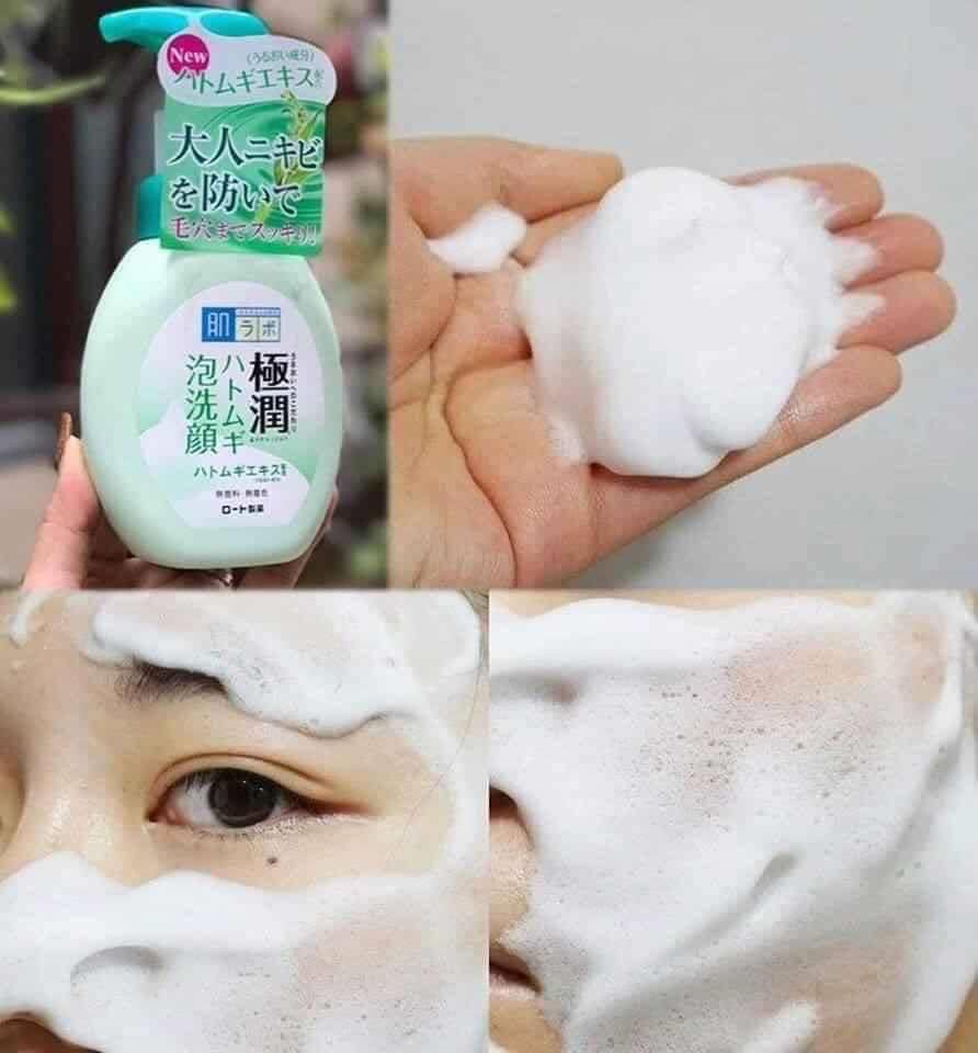 Sữa rửa mặt tạo bọt Hada Labo 160ml Nhật Bản