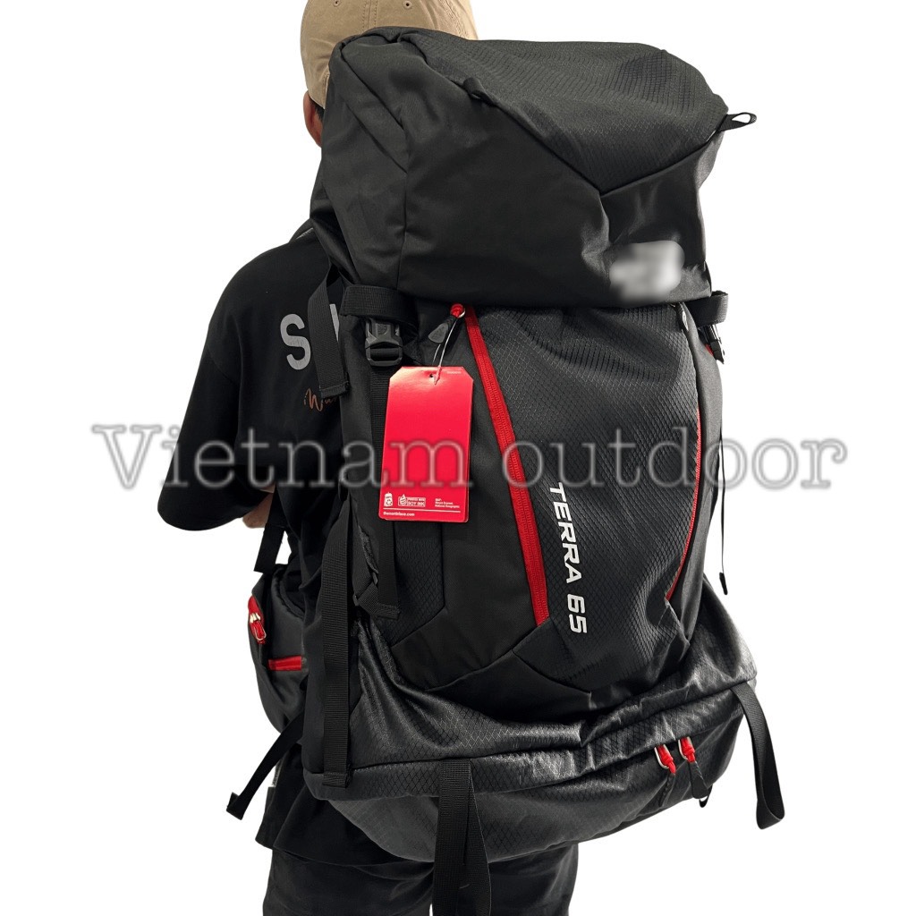 Balo phượt the north face terra 65 phiên bản mới siêu đẹp
