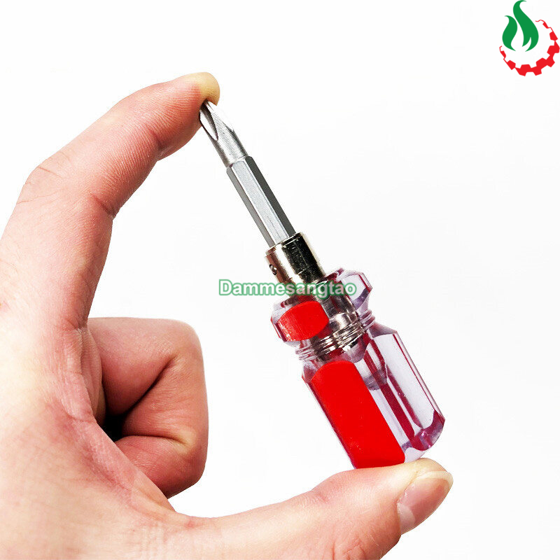 Mini Screwdriver with 2 Short Ends