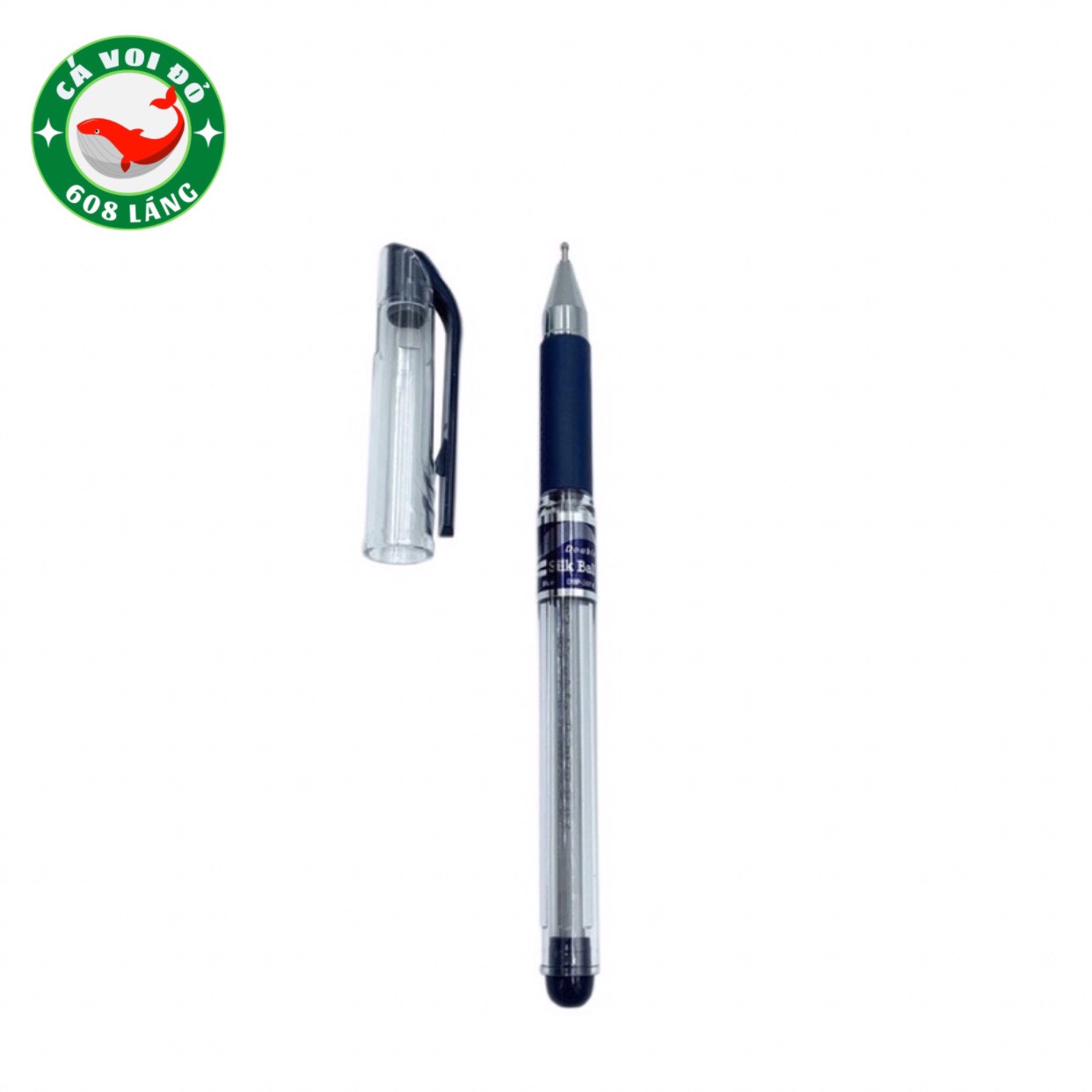 Bút gel 0.7mm Silk Ball DoubleA- Mực Xanh