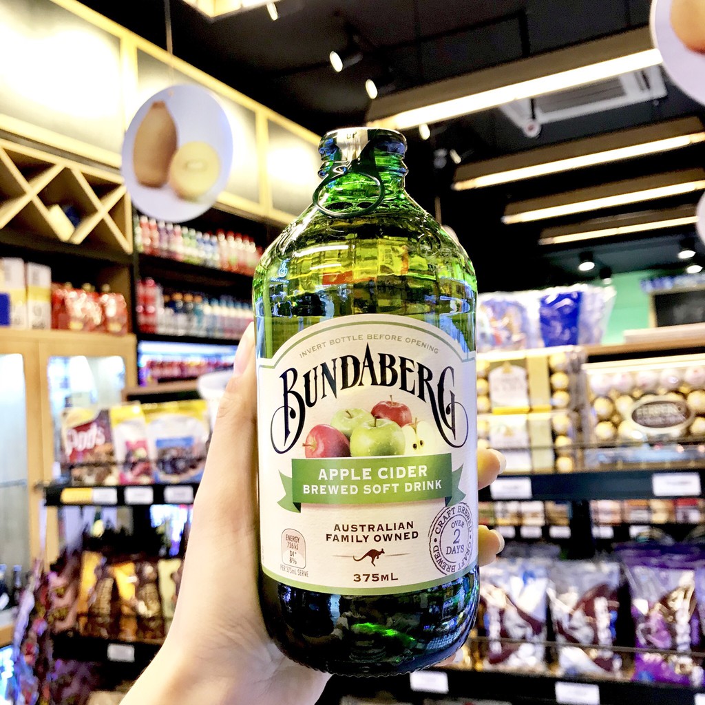 [Bình Dương] Nước ép có gas Bundaberg Apple Cider 375ml