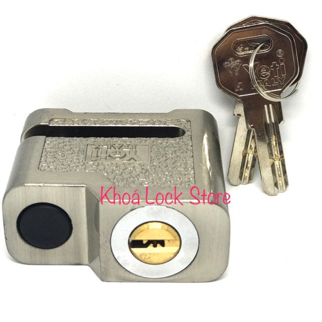 Ổ khoá đĩa vuông xe máy YETI chống trộm