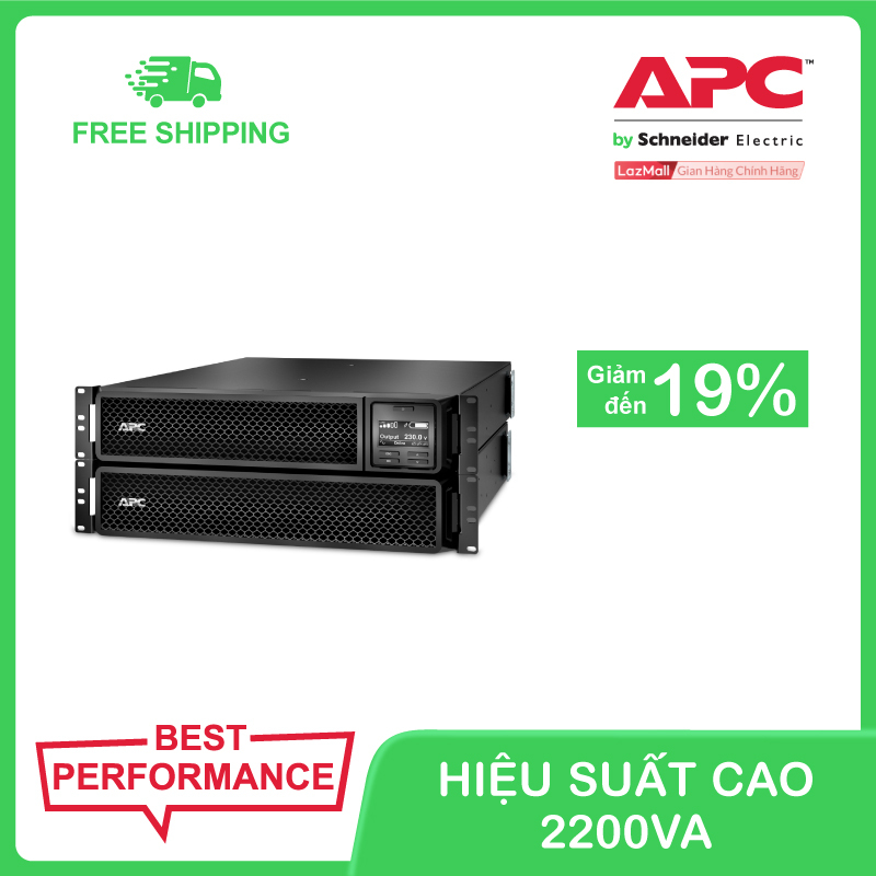 Bảng giá Bộ lưu điện thông minh APC Smart-UPS SRT 2200VA RM 230V Phong Vũ