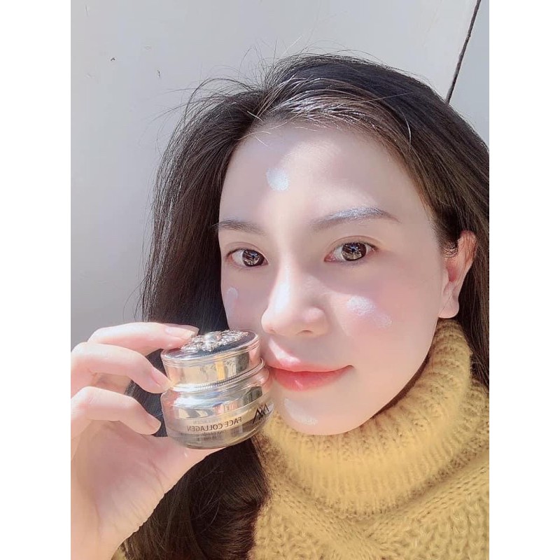 [Chính Hãng] Combo Face Collagen DNA Cá Hồi MEEA Organic và Tinh chất ampoule saffron