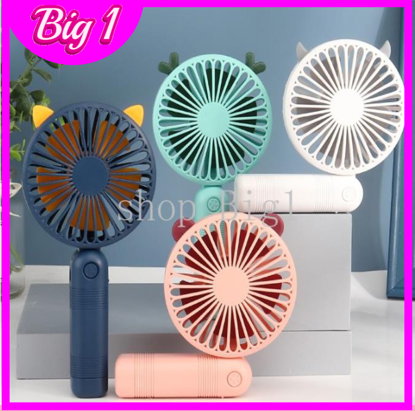 【THANH LÝ】Quạt Mini Quạt Cầm Tay Mini Fan Gấp Gọn Sạc Usb