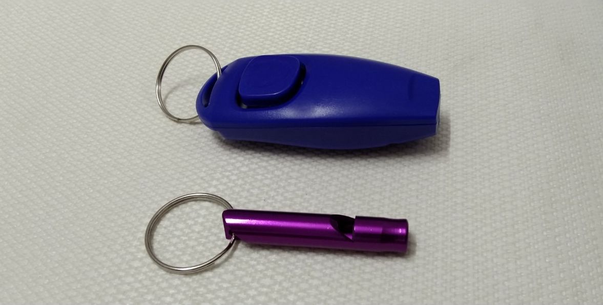 Combo clicker và còi huấn luyện chó, chim săn, các dòng vẹt