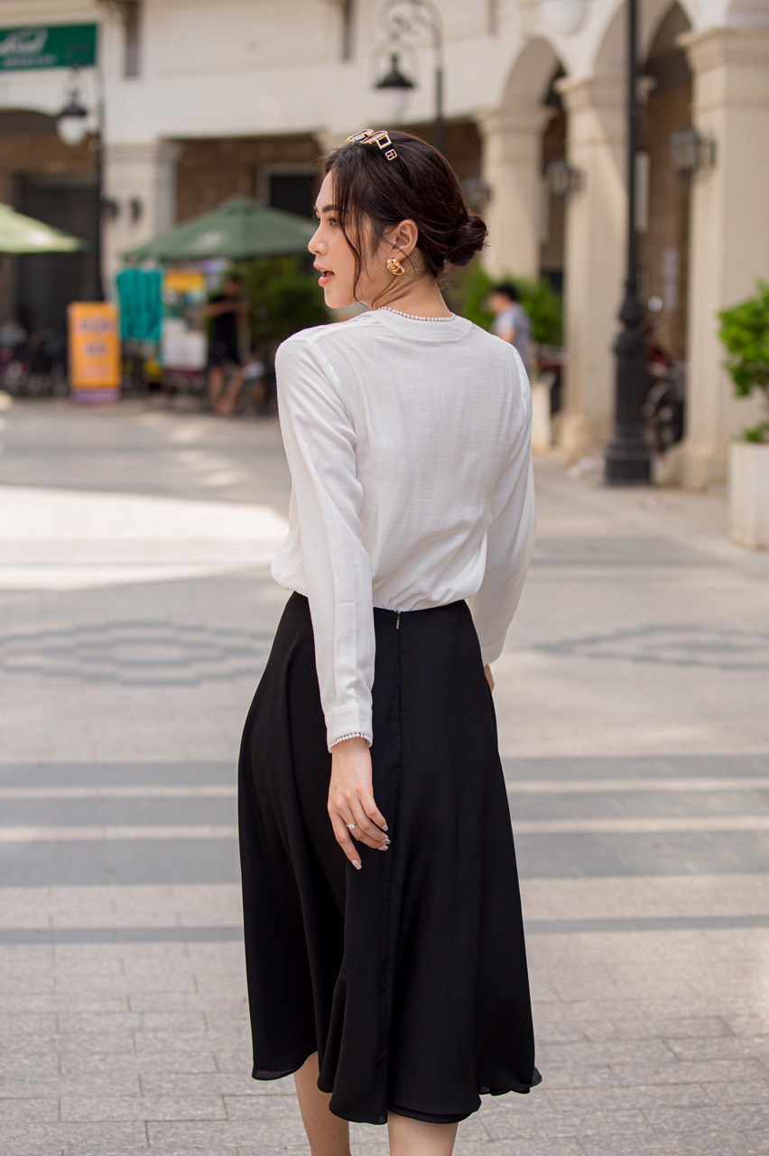 CLOTHERRACK-Chân Váy Chiffon Xẻ Tà - Chic City