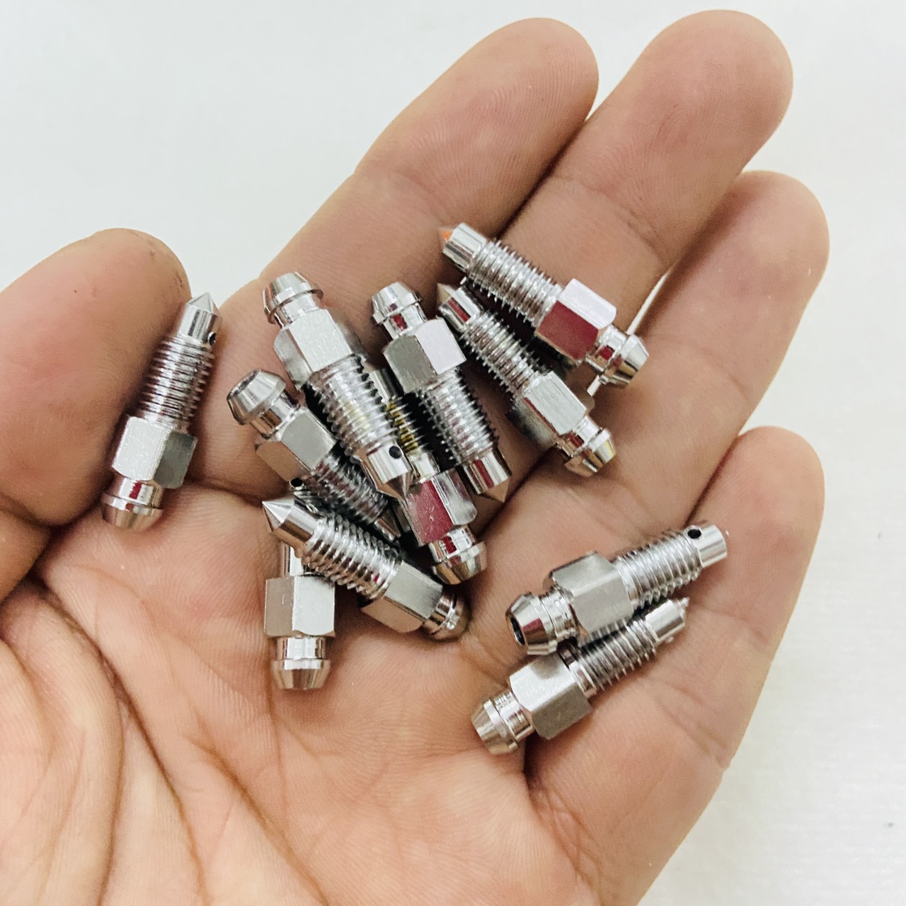 Bộ sưu tập ốc xả gió, ốc xả khí kiểu SALAYA 7li 8li gắn các heo dầu các dòng xe máy