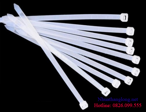 Dài 15cm - Bịch 100 chiếc dây thít nhựa, dây rút nhựa màu trắng, đen (tự chọn)