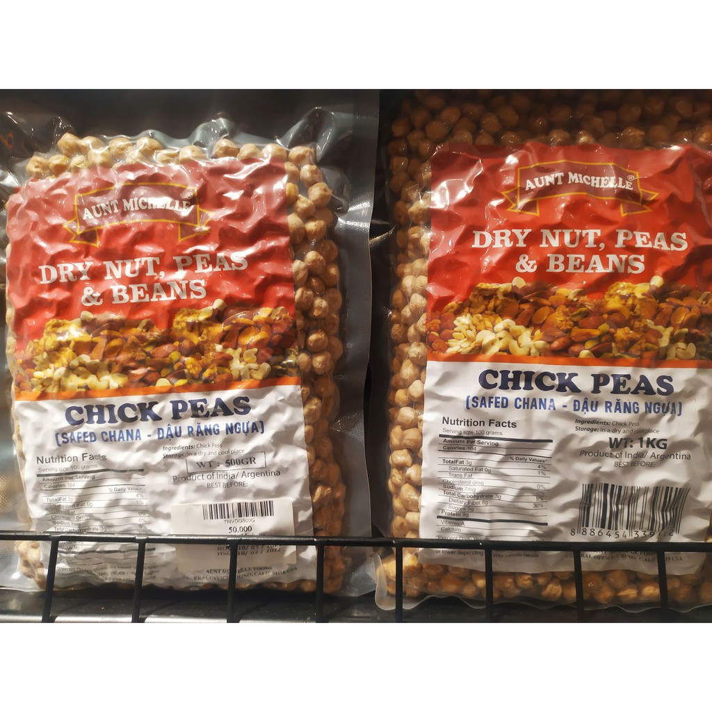Đậu Gà Tươi Nguyên Chất - Hạt Dinh Dưỡng, Nấu Ăn, Hầm Súp, Làm Salad, Làm Bánh - CHICKPEA The Nuts Valley