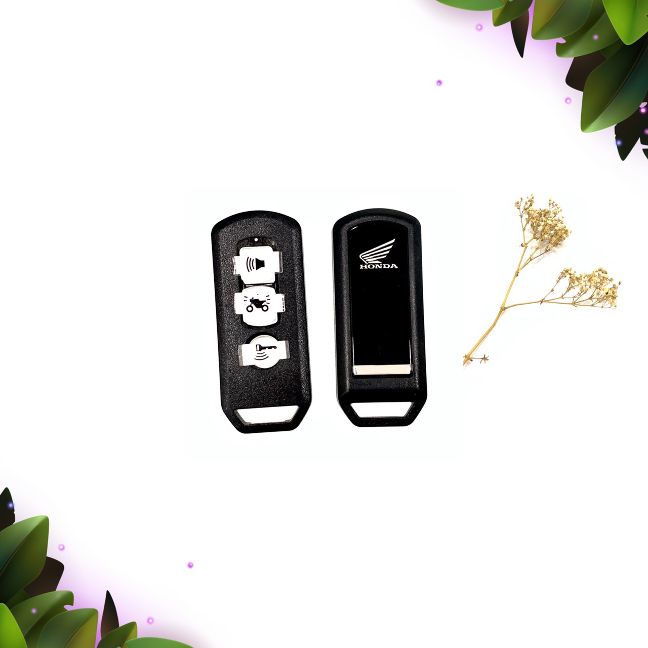 VỎ REMOTE KHÓA SMARTKEY HONDA SH - SH MODE CÓ 3 NÚT