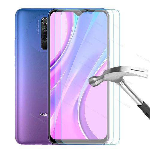 Kính cường lực trong suốt cho Xiaomi Redmi 9 (Kèm miếng lau)