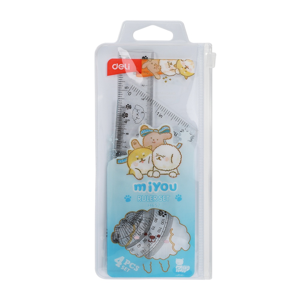 Bộ thước eke cho học sinh EH657