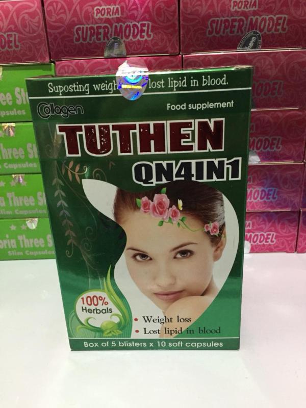 Viên uống giảm cân Collagen Tuthen QN4IN1 - Hộp 50 viên cao cấp