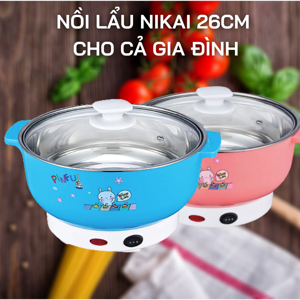 [Freeship ] Nồi Lẩu Điện Đa Năng Size Đại 28cm