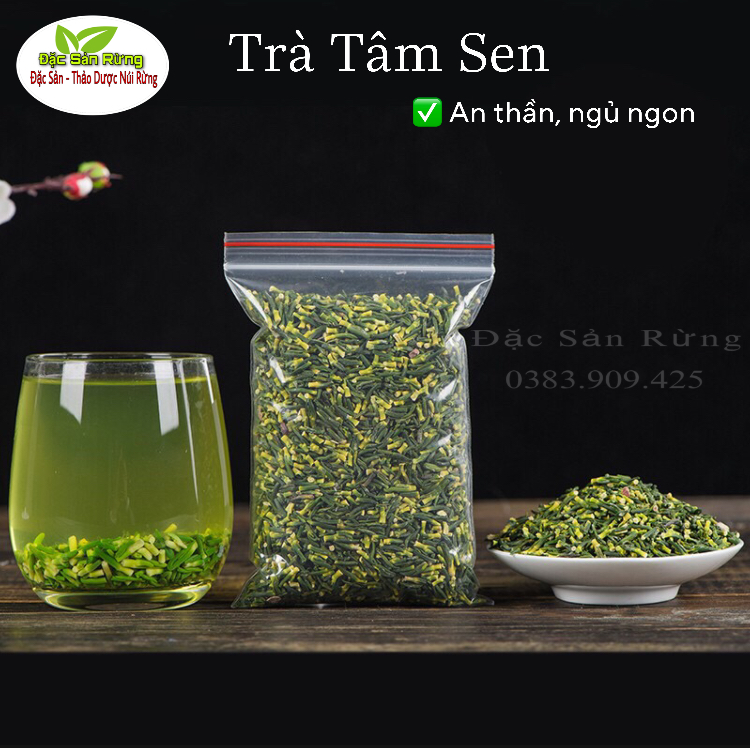Trà Tâm Sen Khô (Sạch Thơm ) 100gr  -  Loại Thượng Hạng