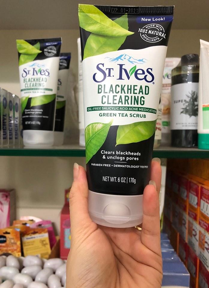Tẩy tế bào chết da mặt St.Ives Scrub