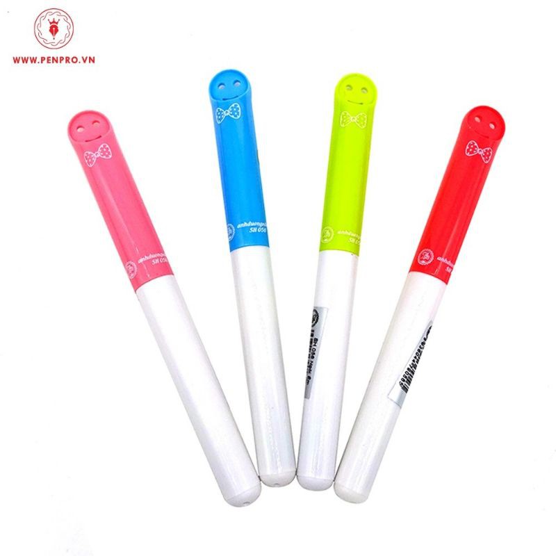 [HCM]Bút Máy Ánh Dương Mặt Cười Cá Heo SH056