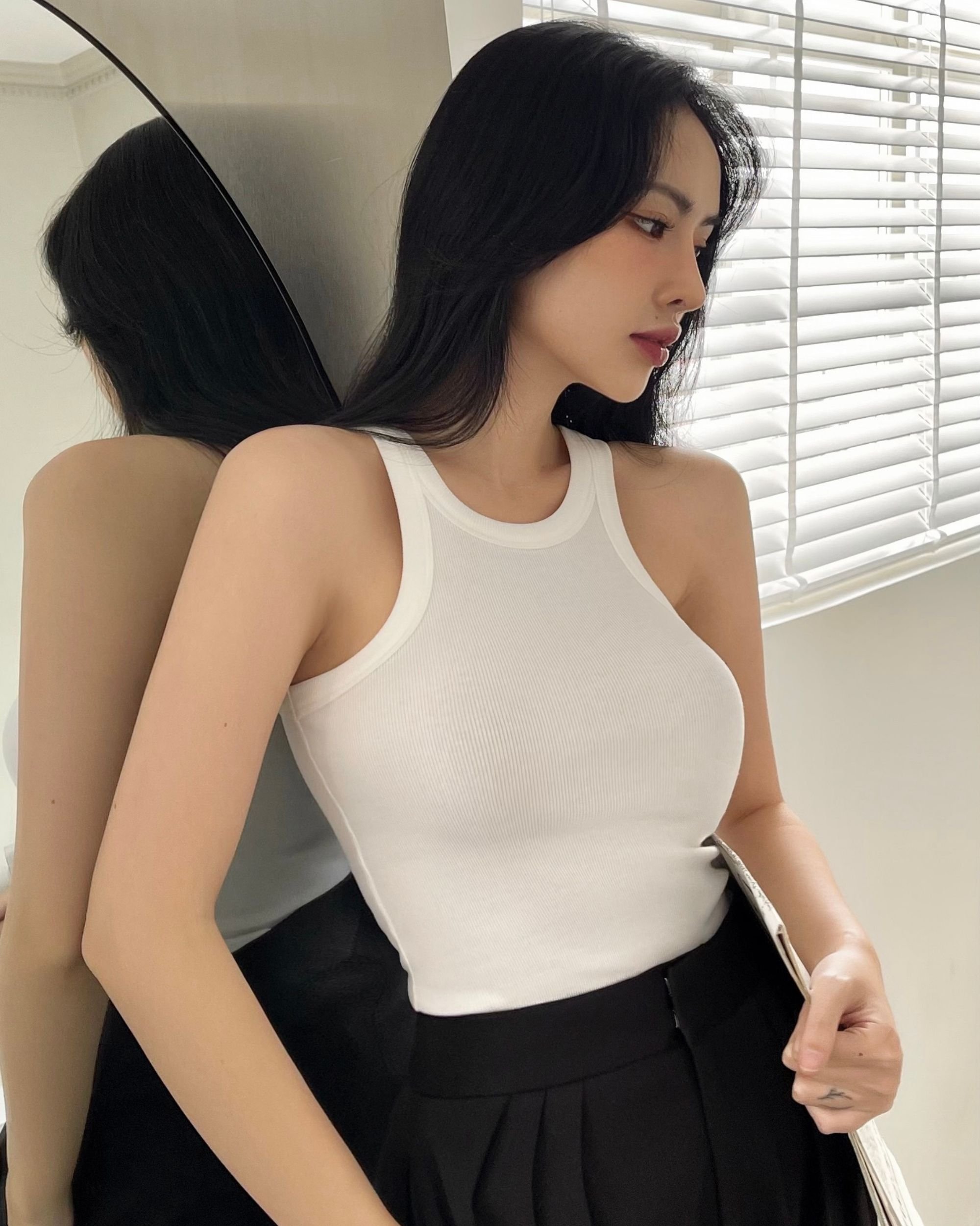 Áo sát nách viền basic , Peace House Clothing