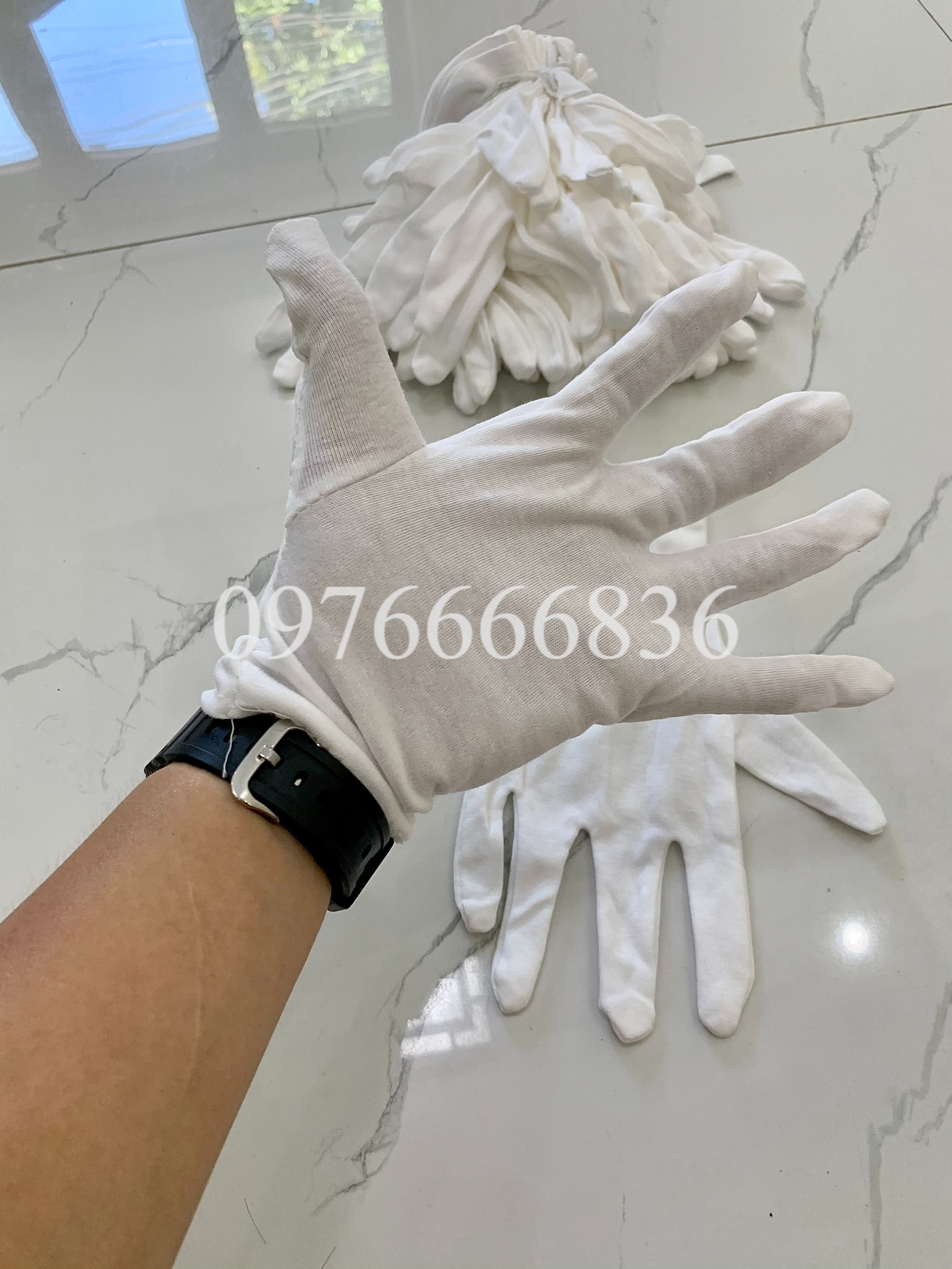 Combo 3 đôi Găng tay trắng nghi thức