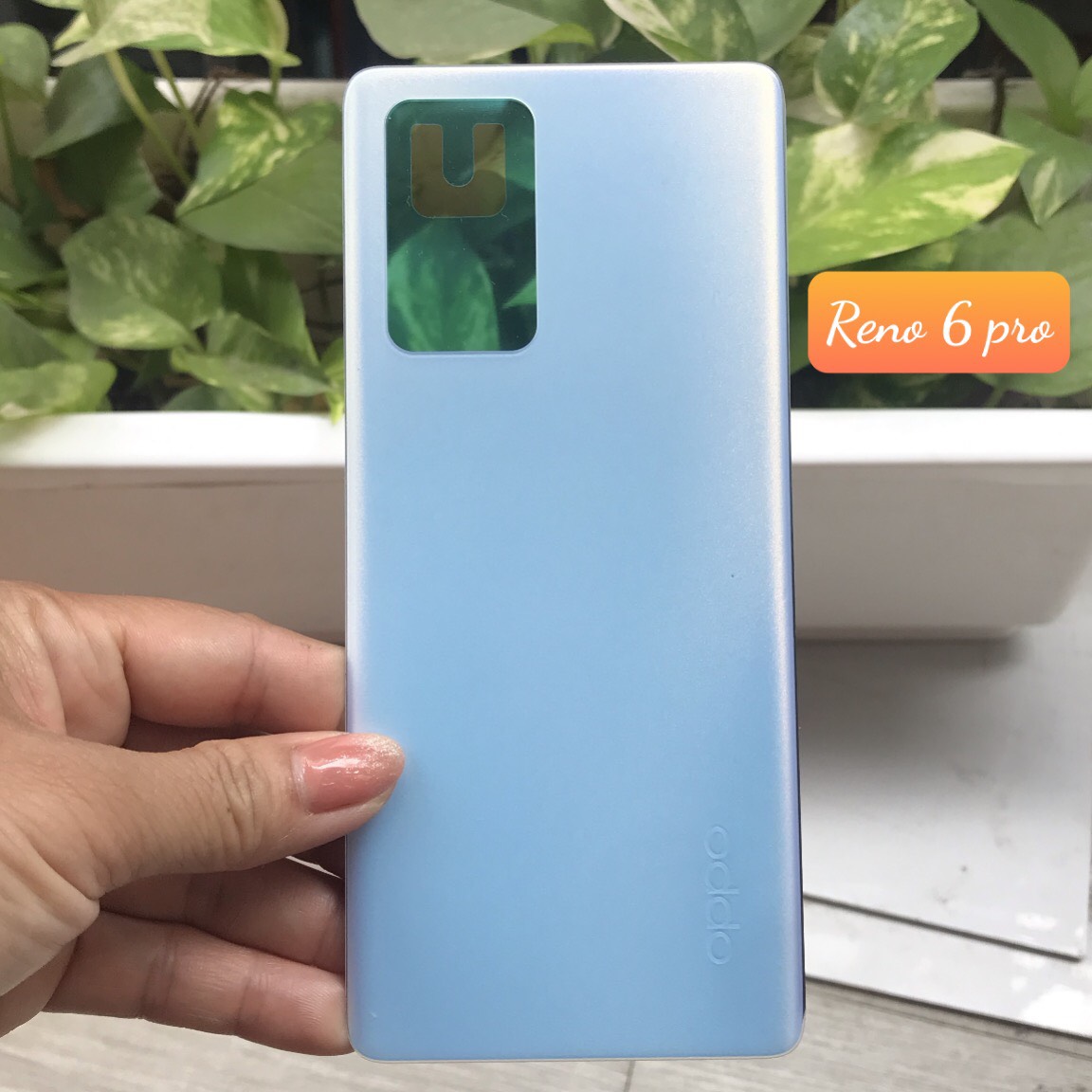 kính lưng oppo Reno 6 pro zin
