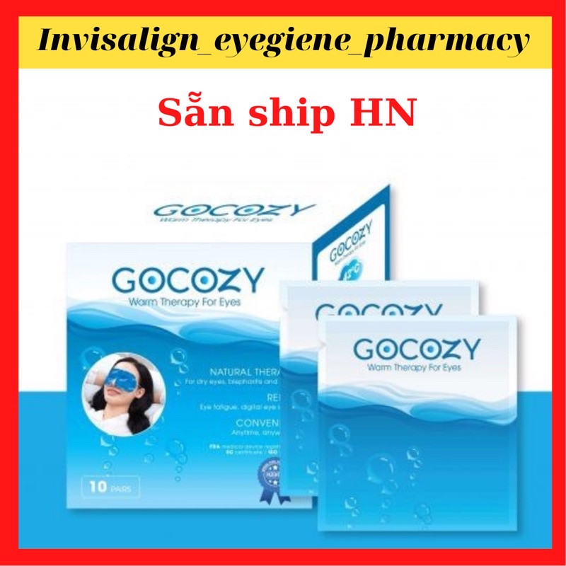 Băng miếng Chườm ấm mắt Gocozy