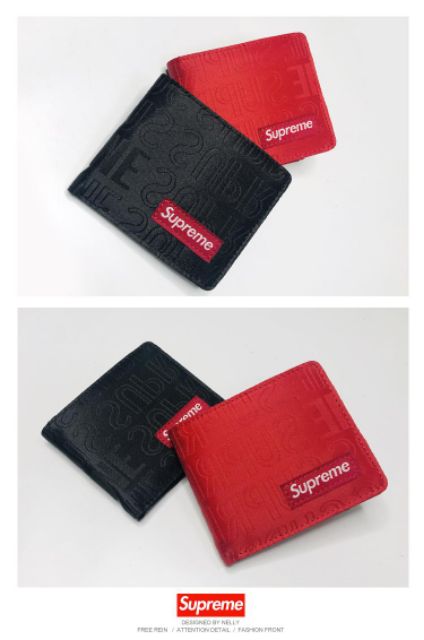 Ví  full box logo sup chìm dành Nam nữ