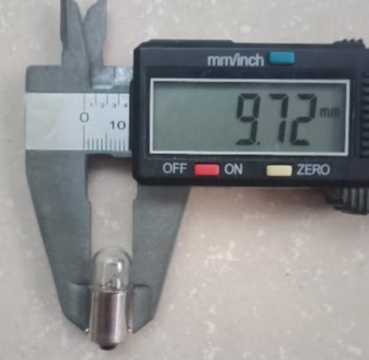 BÓNG ĐÈN SỢI ĐỐT ĐUÔI GÀI 9MM BA9S 24V 3W
