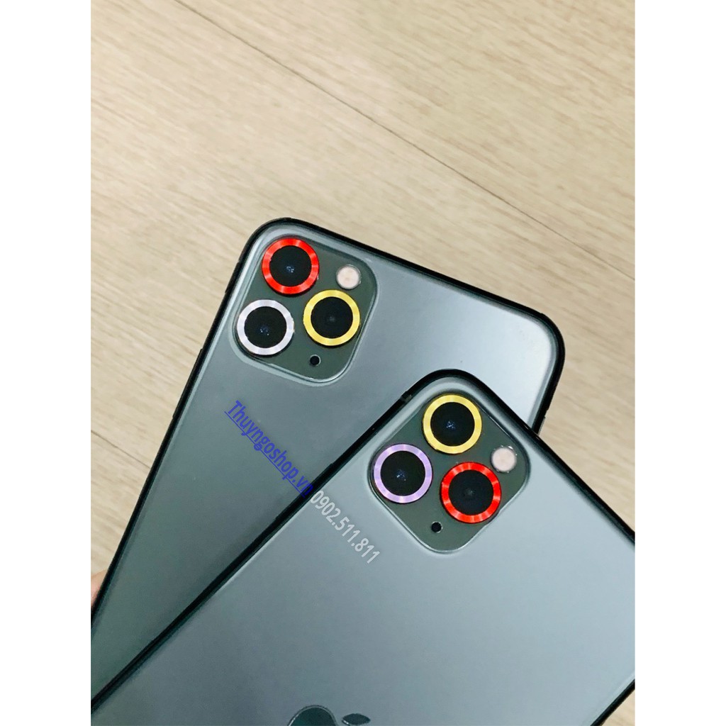 [HCM]Viền camera không kính phối màu Iphone 11 / 11 pro / 11 pro max