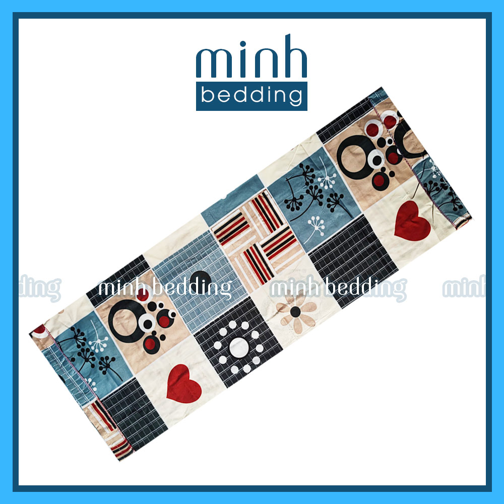 Áo gối ôm cotton poly, vỏ ôm cotton poly 100cm Minh Bedding