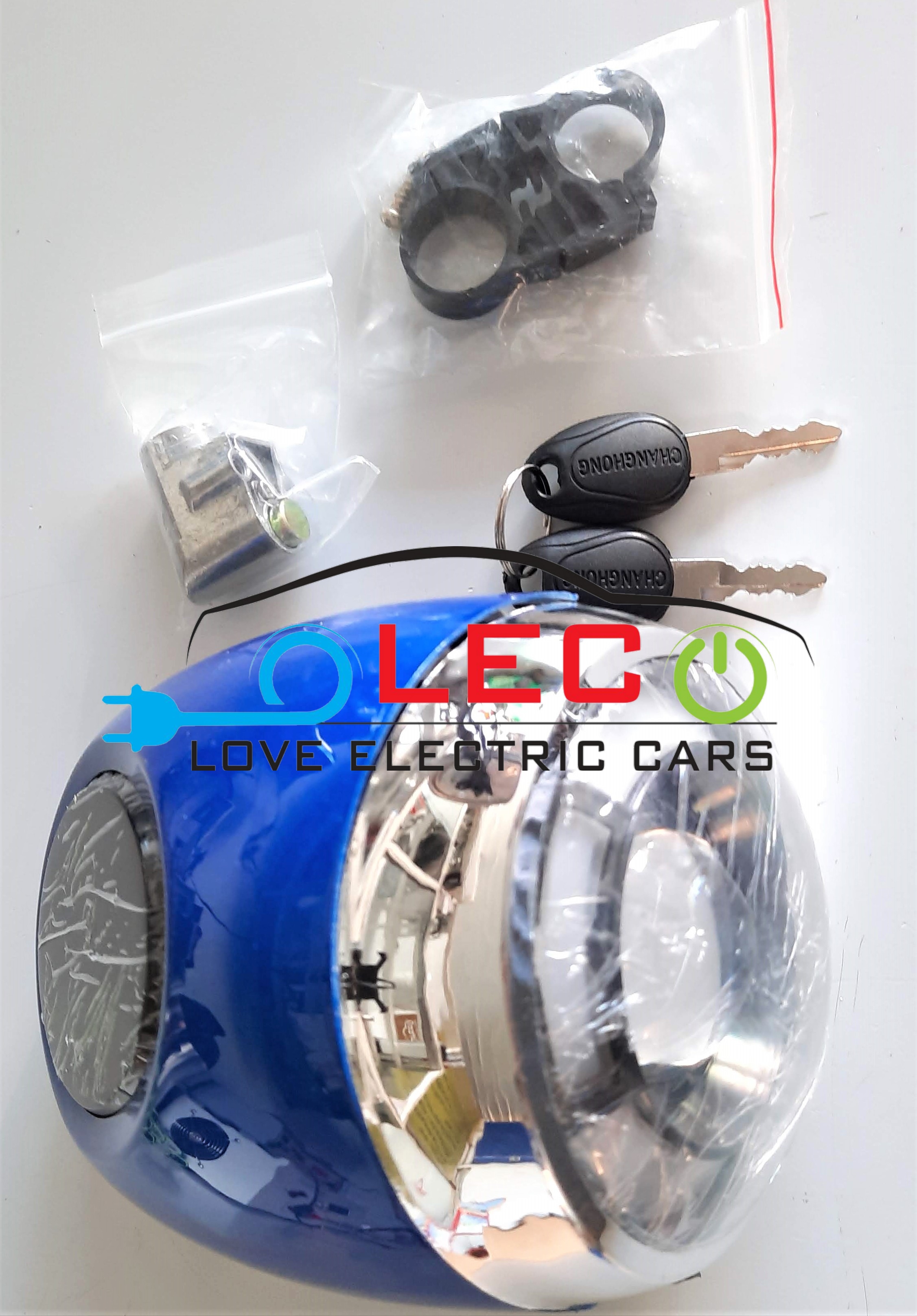 Đầu Đèn Led Báo Tốc Độ Xe Đạp Điện 48V-60V
