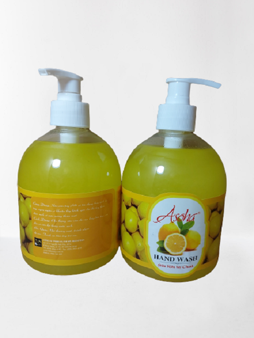 [HCM]Sữa Rửa Tay ASOHA 500ML Hương Chanh