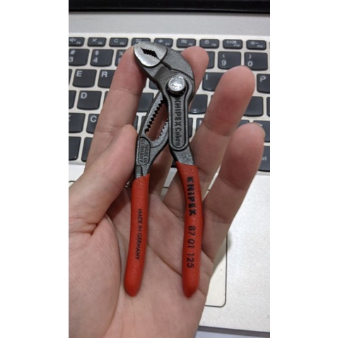 KÌM MỎ QUẠ KNIPEX COBRA 87 01 125 /150 /180 [Hàng chuẩn Đức]