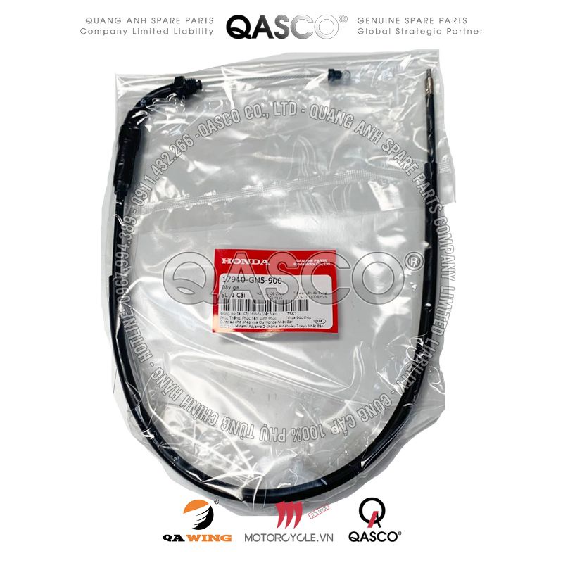 Dây ga HONDA DREAM 100 (Đời GN5) (17910GN5900) QASCO