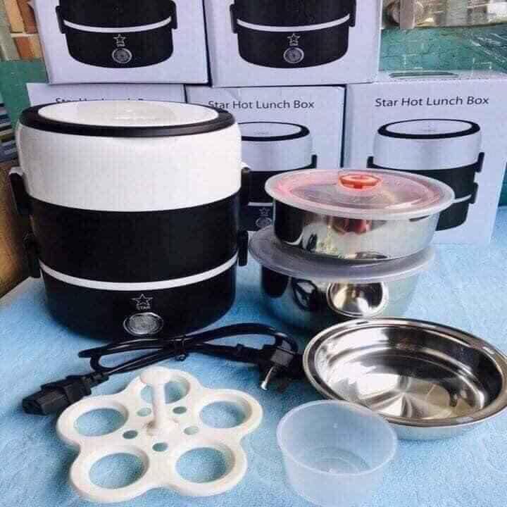 Cặp lồng ủ cơm 3 tầng inox cắm điện