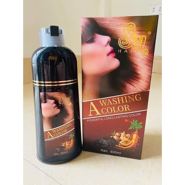 Dầu Gội Phủ Bạc Sin Hair