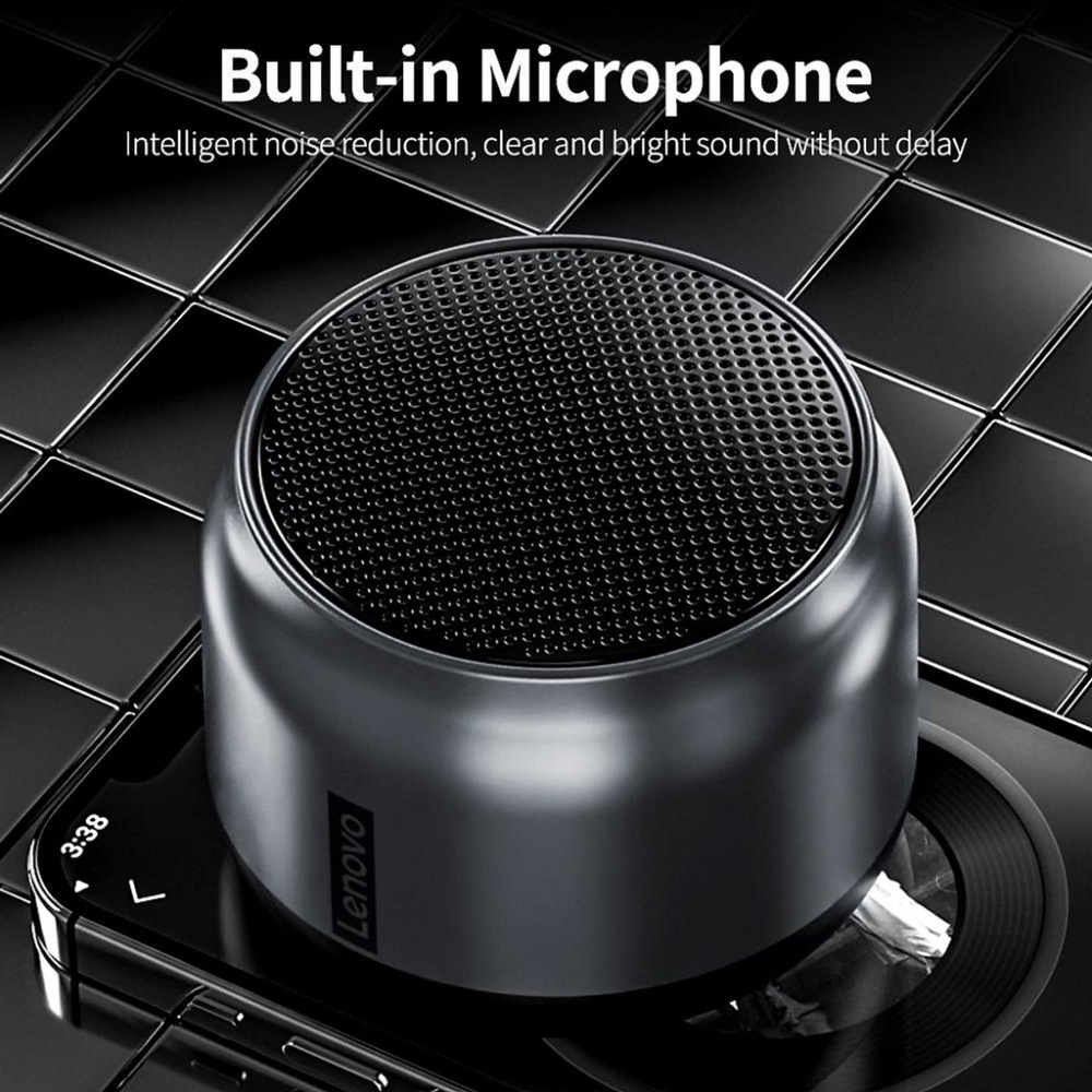 [CHÍNH HÃNG] Loa bluetooth không dây mini LENOVO K3 Thinkplus - Âm thanh lớn chất lượng cao, Bluetooth 5.0 - loa Bluetooth mini , loa Bluetooth bass mạnh , loa Bluetooth bỏ túi