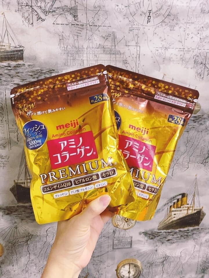 BỘT COLLAGEN MEIJI PREMIUM VÀNG  NHẬT BẢN