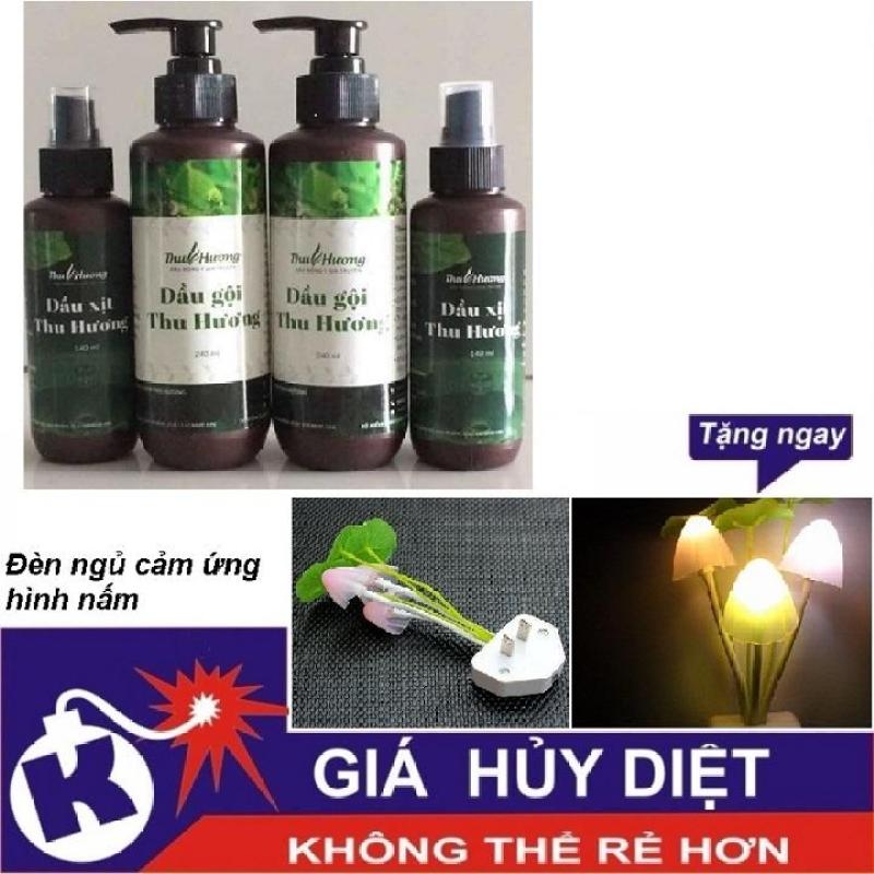 BỘ 2 DẦU ĐÔNG Y THU HƯƠNG + TẶNG ĐÈN NGỦ CẢM ỨNG