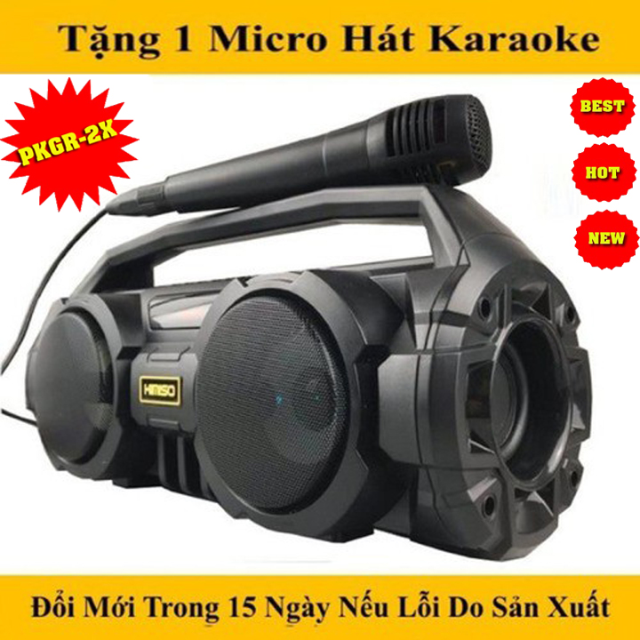 Loa bluetooth Loa bluetooth mini Loa vi tính Loa karaoke Loa kimiso s1 tặng kèm mic shop HUNG PHAT
