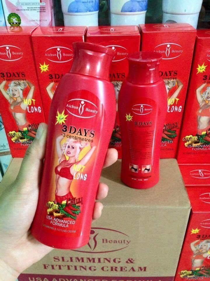 [HCM]kem massage tan mỡ 3days 200ml.Thái