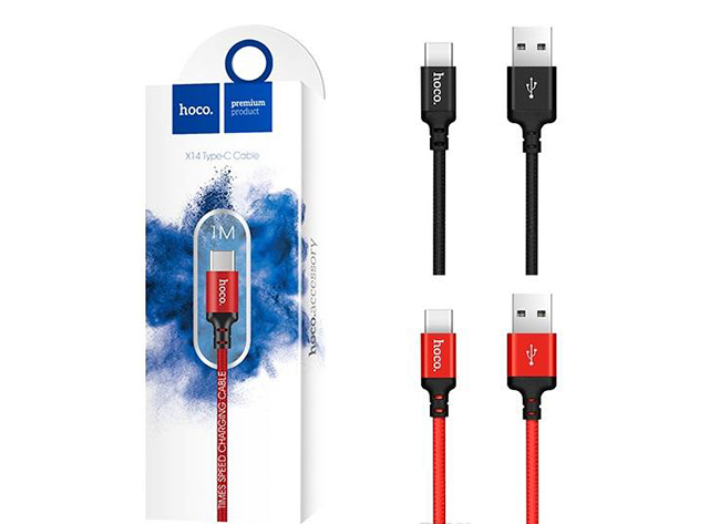 Cáp Sạc Cổng Micro Dây Dài 1m Hoco X14 Tiện Dụng