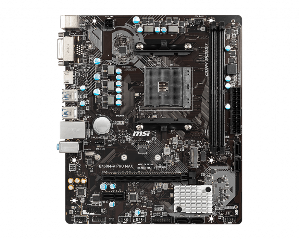 Main MSI B450M-A PRO MAX