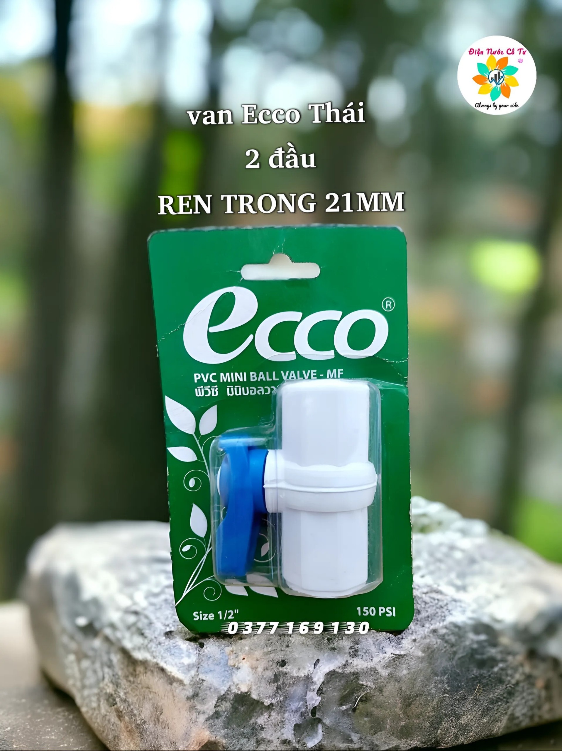 Van khóa nước Ecco phi 21 các loại nhập khẩu Thái Lan