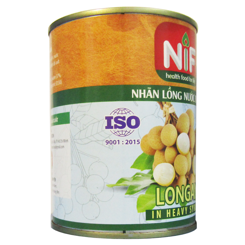 Nhãn đóng lon NIF 560g