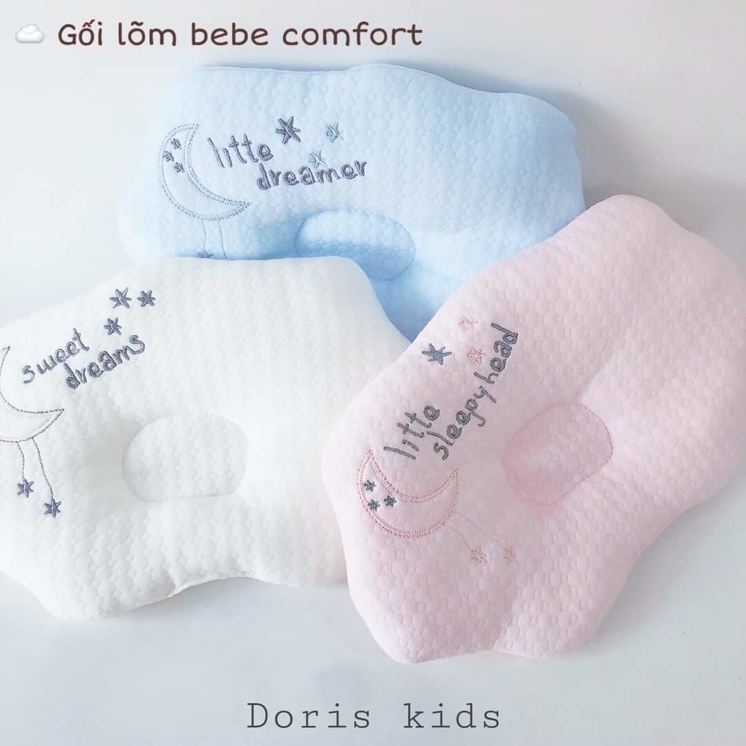Gối sơ sinh  chống méo đầu cho trẻ sơ sinh bebe comfor