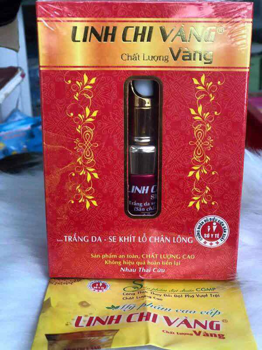 SERUM DƯỠNG TRẮNG DA LINH CHI VÀNG 25ml
