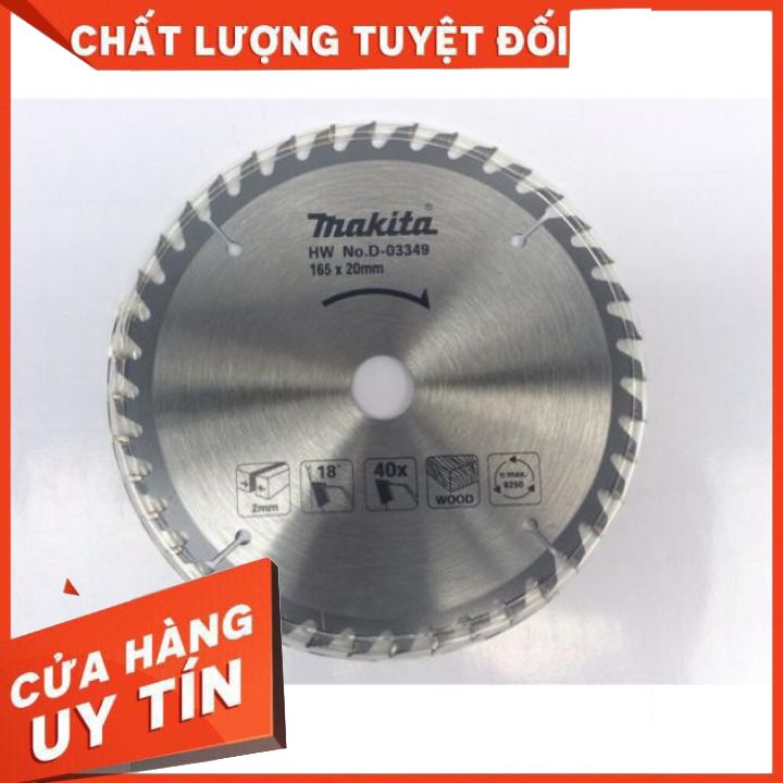 [Chính Hãng] Lưỡi cưa hợp kim 165mm D-03349