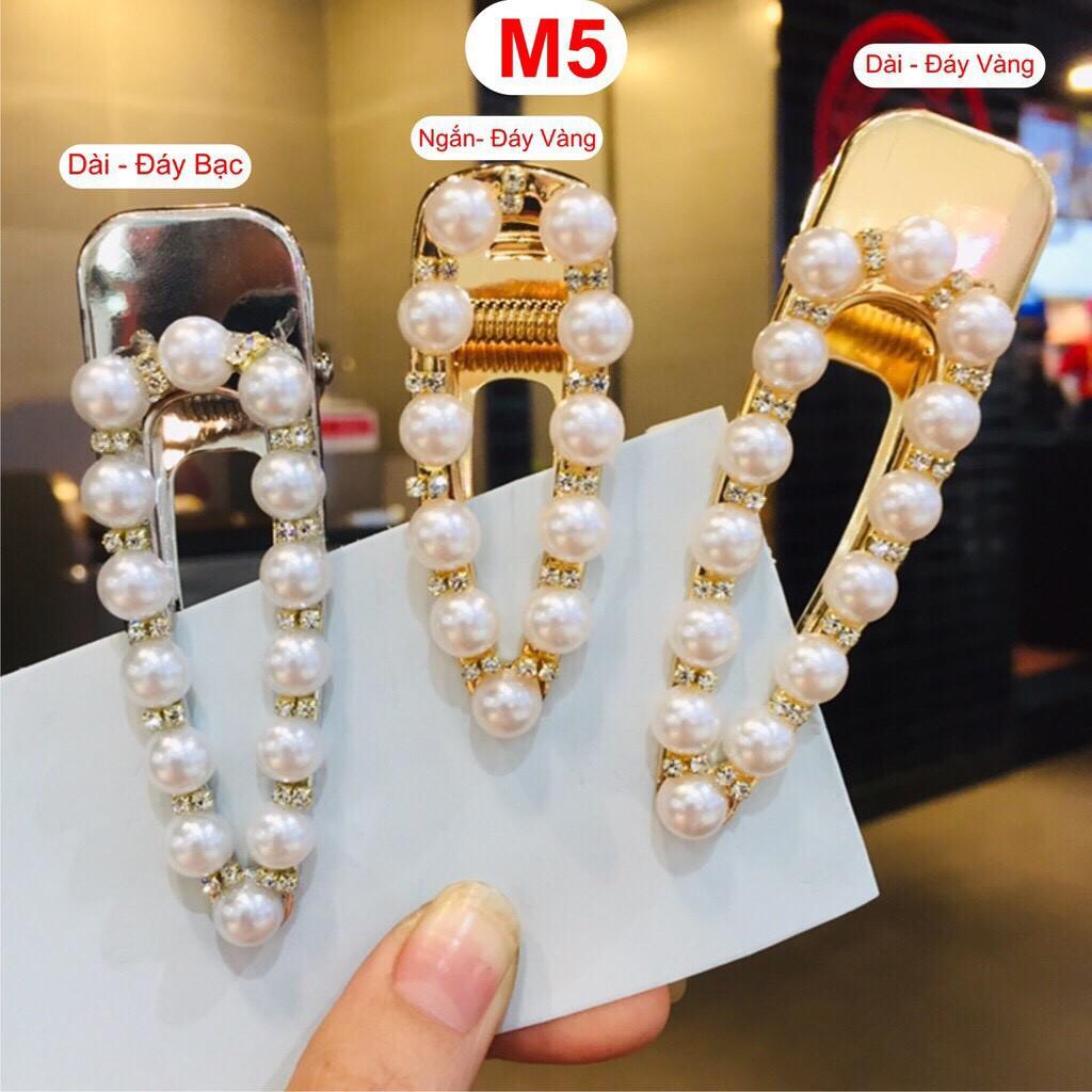 Kẹp tóc Hàn Quốc đính cườm siêu đẹp SC779