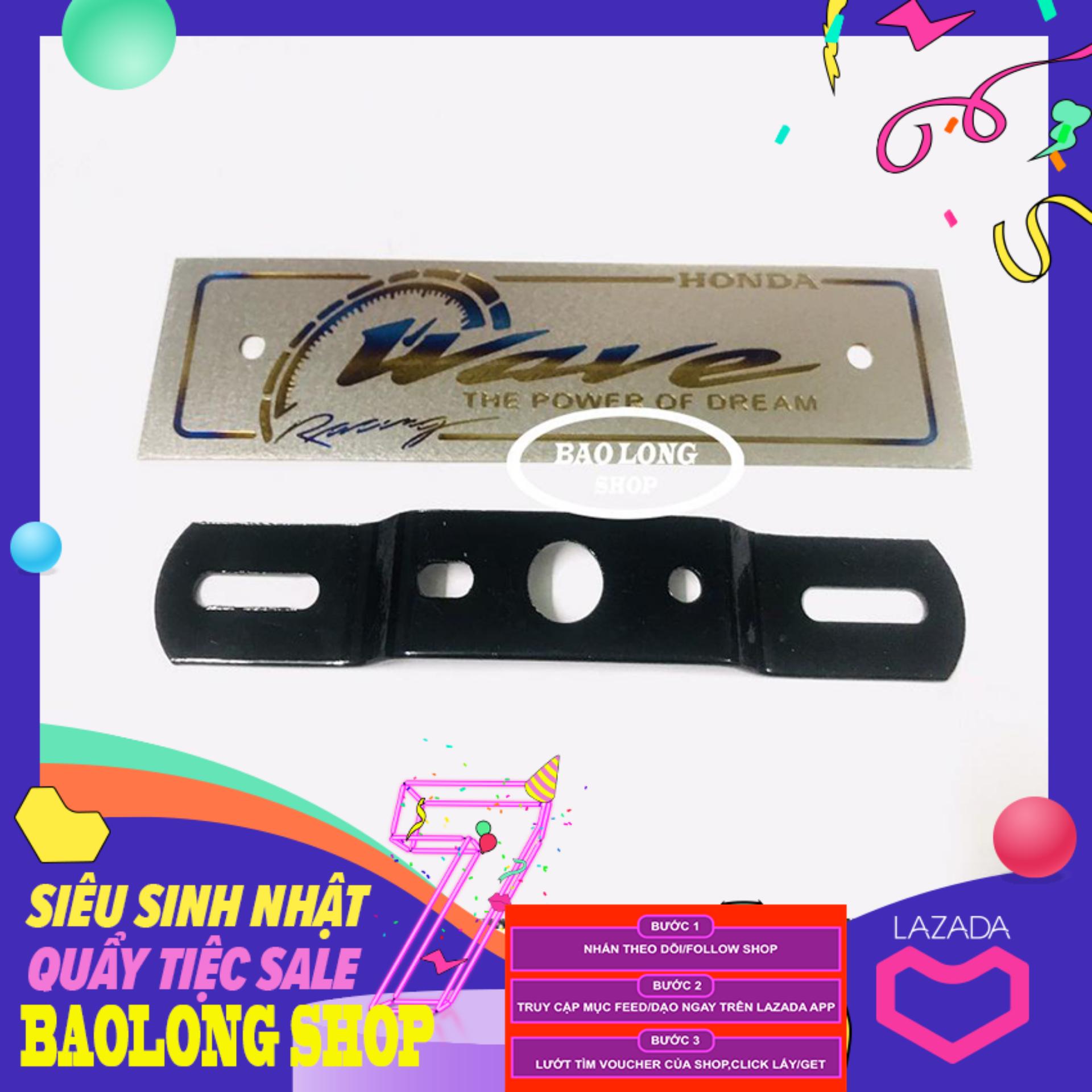 Bảng tên TITAN Xịn Khò dành cho Wave (không bay màu)